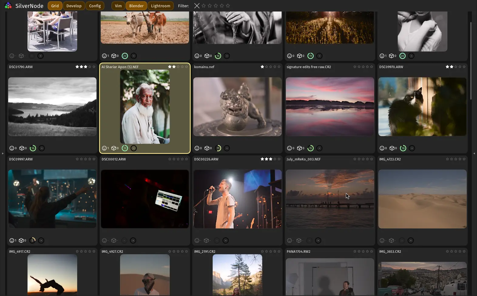 SilverNode Grid Workspace